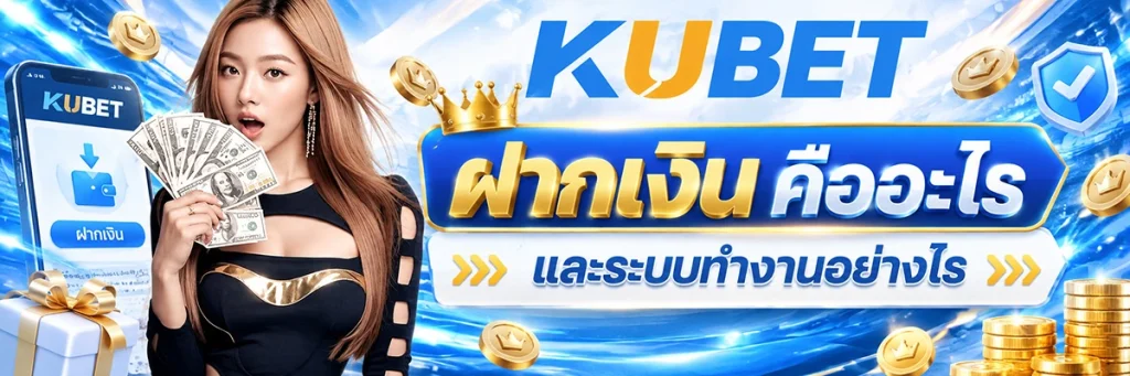 KUBET ฝากเงิน คืออะไร และระบบทำงานอย่างไร